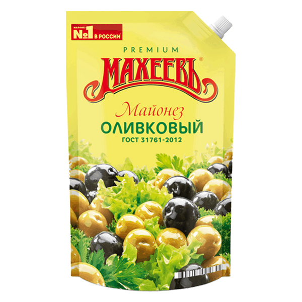Фото Майонез Махеевъ Оливковый 770 г 