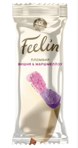 Фото ФИЛИН ПЛОМБИР СО ВКУСОМ МАРШМЕЛЛОУ И ВИШНИ  ЭСКИМО  60 г