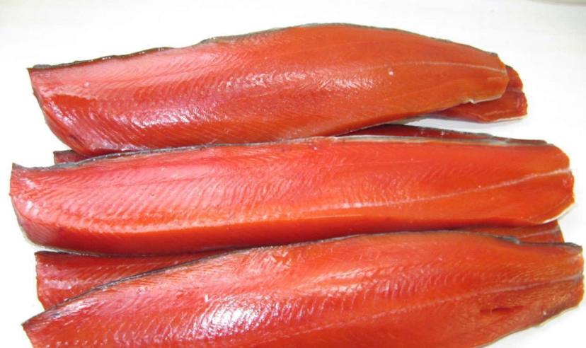 Фото Горбуша филе холодного копчения