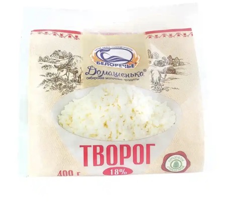 Фото Творог 18% 400 гр.
