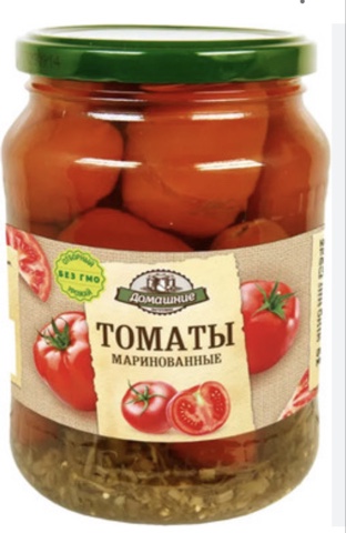 Фото Томаты маринованные Домашние заготовки 680 мл.