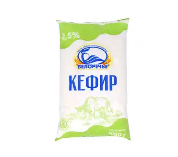 Фото Кефир 2,5% 1 л. пакет