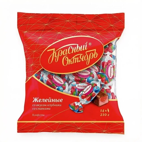 Фото Желейные клубника 250 гр.