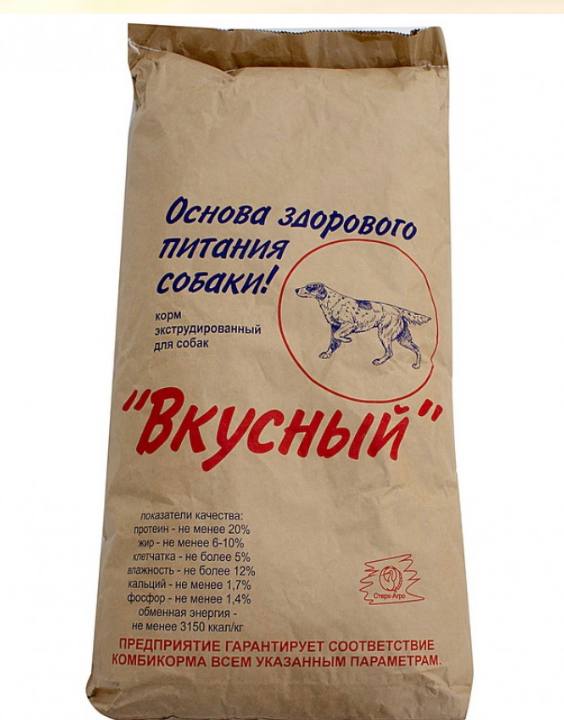 Фото Корм для собак ВКУСНЫЙ 