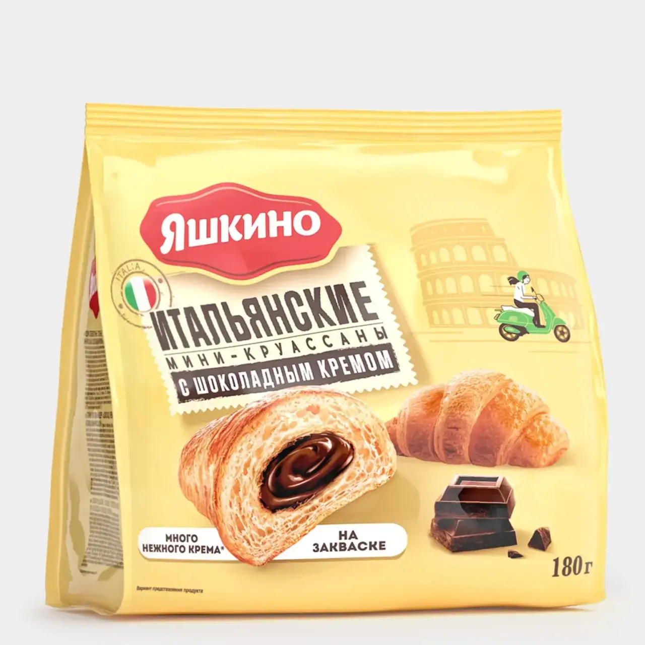 Фото Яшкино круассаны 180 гр. в ассортименте