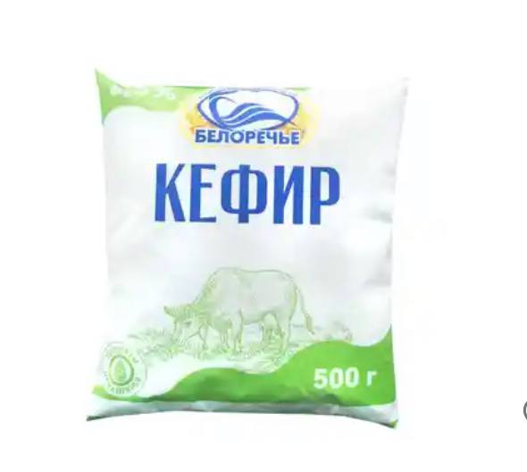 Фото Кефир 2,5% 0,5 л. пакет