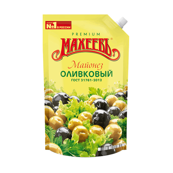 Фото Майонез Махеевъ Оливковый 380 г 