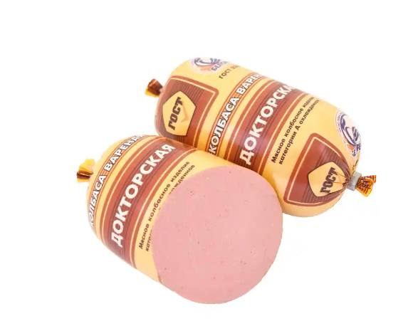 Фото Колбаса докторская вареная 500 гр